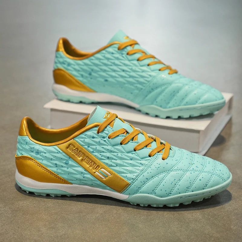 Chaussures de football adulte – Crampons caoutchouc gazon synthétique