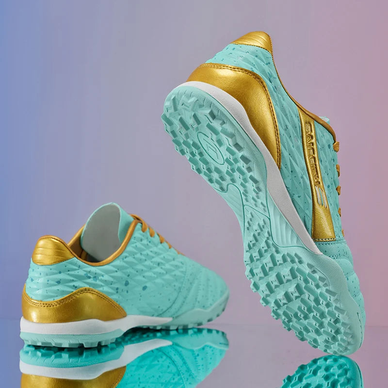 Chaussures de football adulte – Crampons caoutchouc gazon synthétique