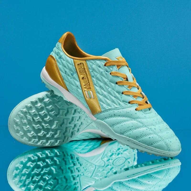 Chaussures de football adulte – Crampons caoutchouc gazon synthétique