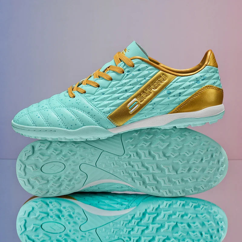 Chaussures de football adulte – Crampons caoutchouc gazon synthétique
