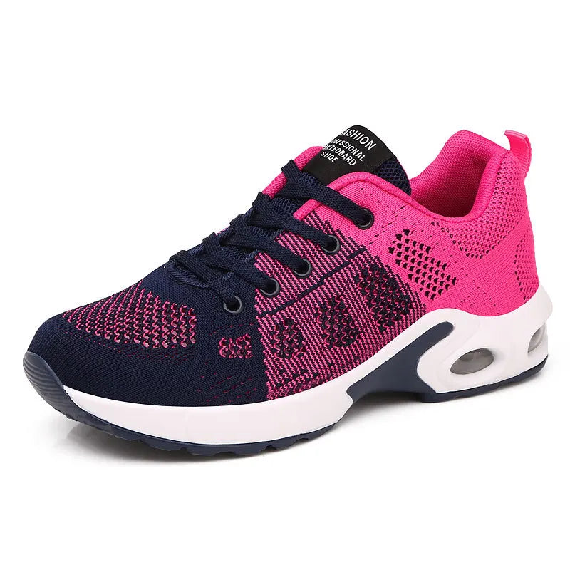 Baskets rétro fille – Chaussures de sport décontractées tricot