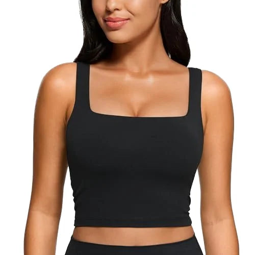 Brassière de sport femme – Anti-vibration, yoga & course