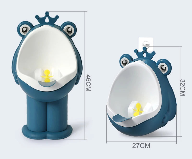 Pot urinoir mural grenouille – Apprentissage propreté (1-6 ans)