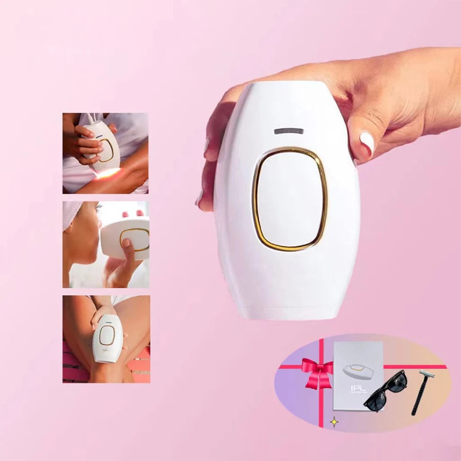 Épilateur IPL personnalisable – Technologie indolore, réglages ajustables