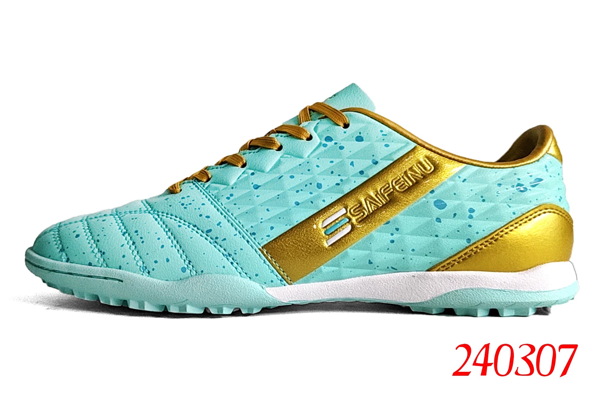 Chaussures de football adulte – Crampons caoutchouc gazon synthétique