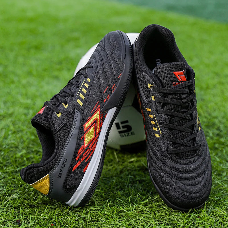 Chaussures de futsal junior – Légères & respirantes, semelle antidérapante