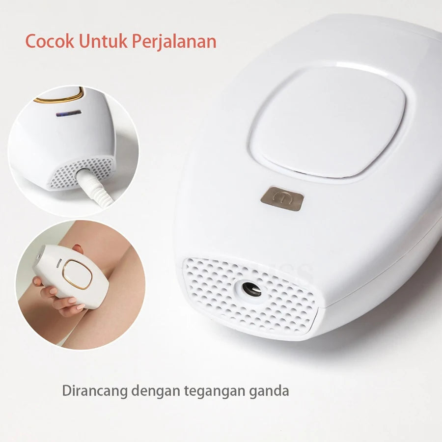 Épilateur IPL personnalisable – Technologie indolore, réglages ajustables