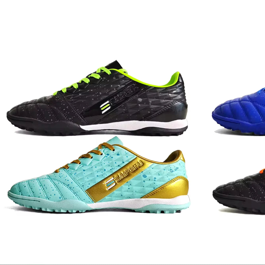 Chaussures de football adulte – Crampons caoutchouc gazon synthétique