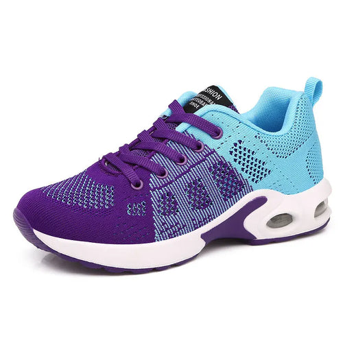 Baskets rétro fille – Chaussures de sport décontractées tricot