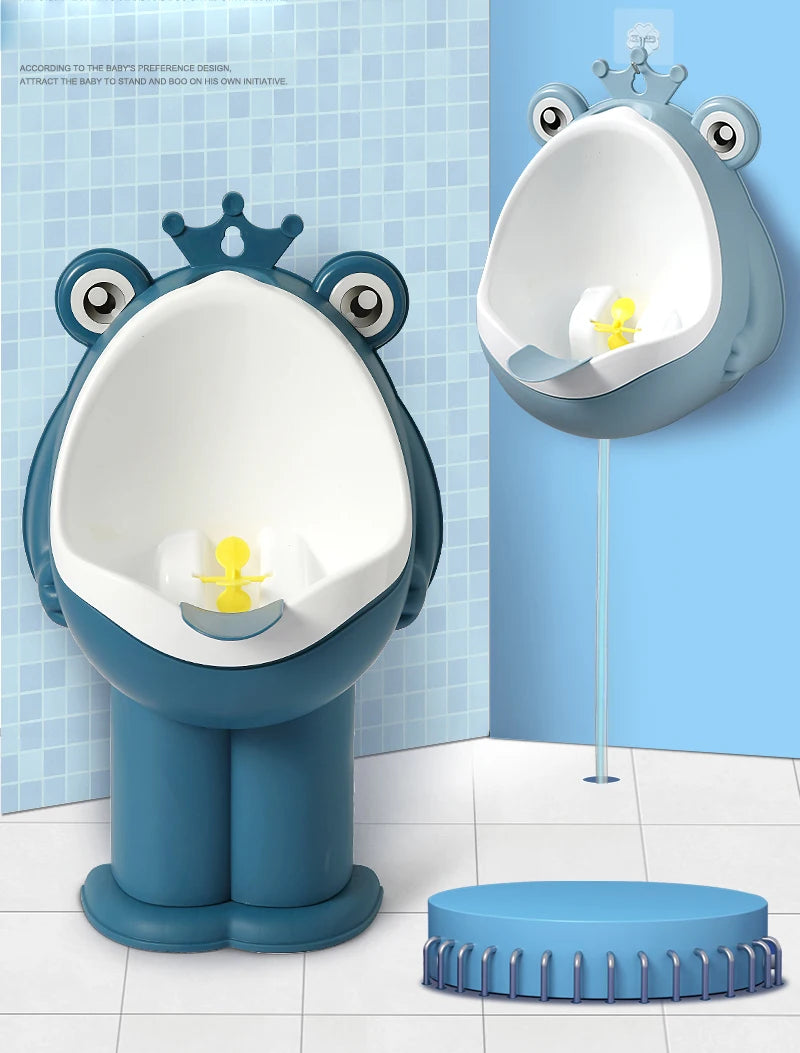 Pot urinoir mural grenouille – Apprentissage propreté (1-6 ans)