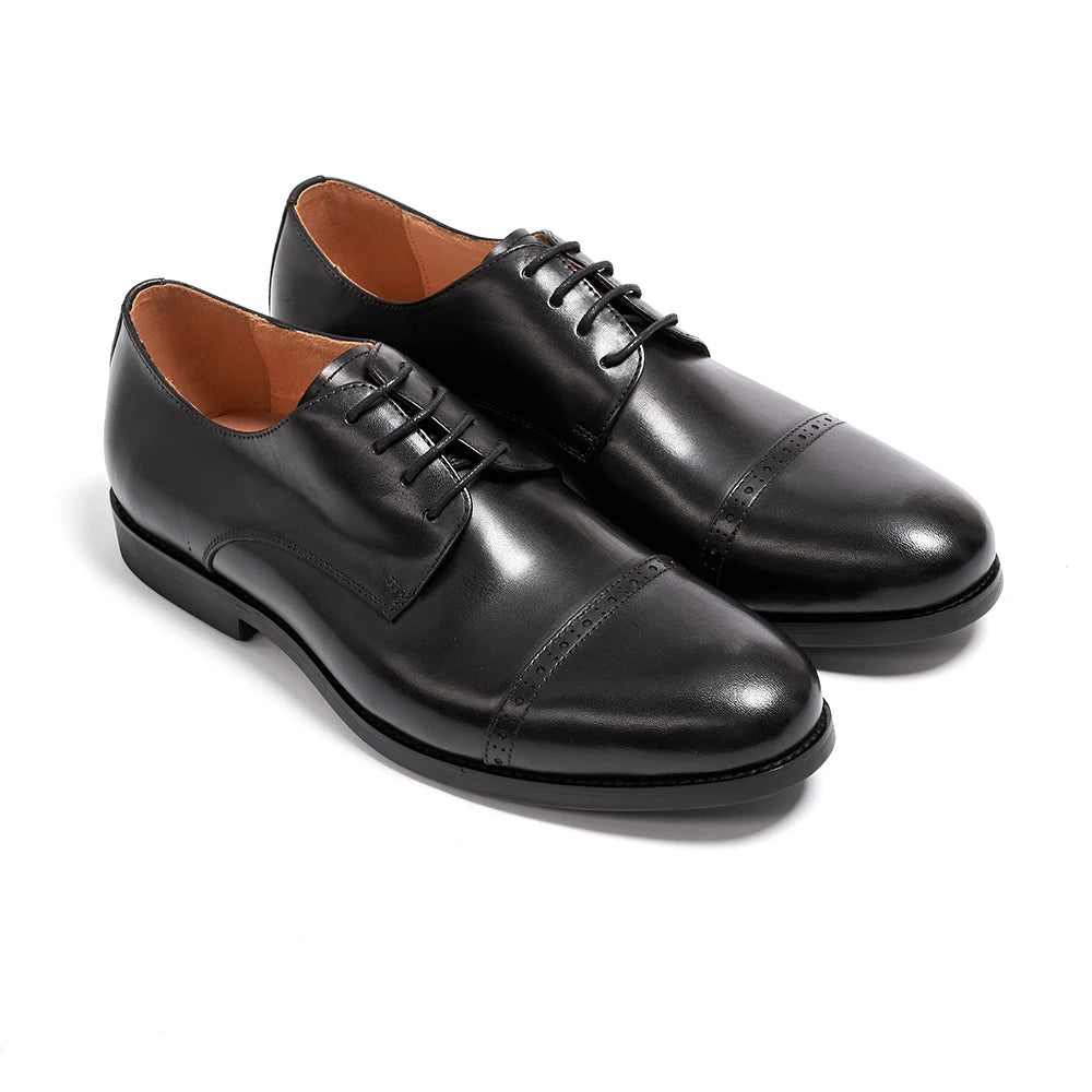 Chaussures Derby en cuir homme – Style britannique classique