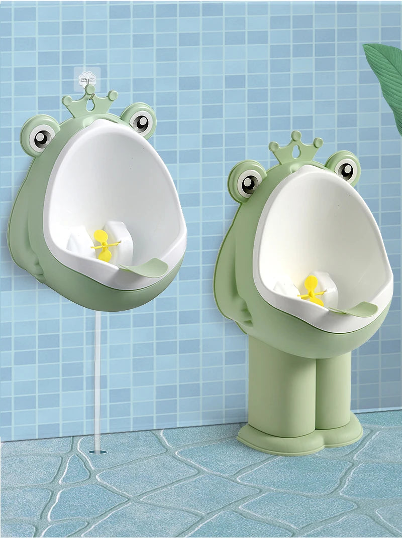 Pot urinoir mural grenouille – Apprentissage propreté (1-6 ans)
