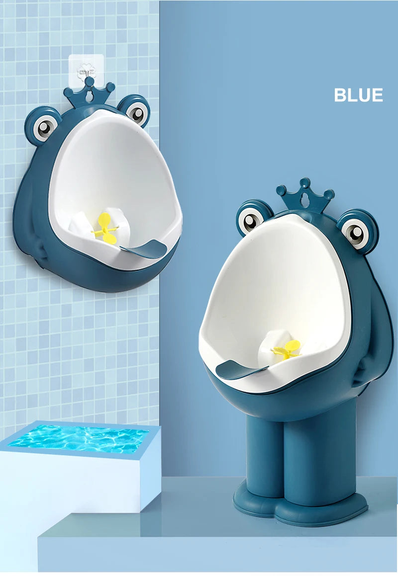 Pot urinoir mural grenouille – Apprentissage propreté (1-6 ans)