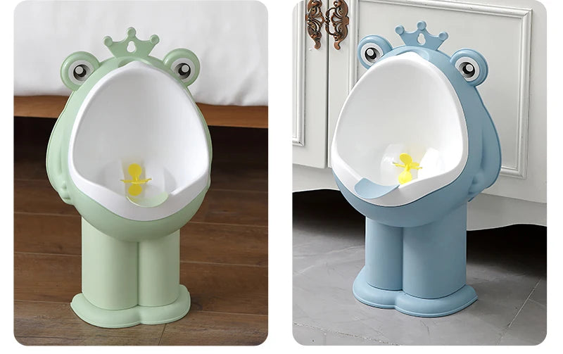 Pot urinoir mural grenouille – Apprentissage propreté (1-6 ans)