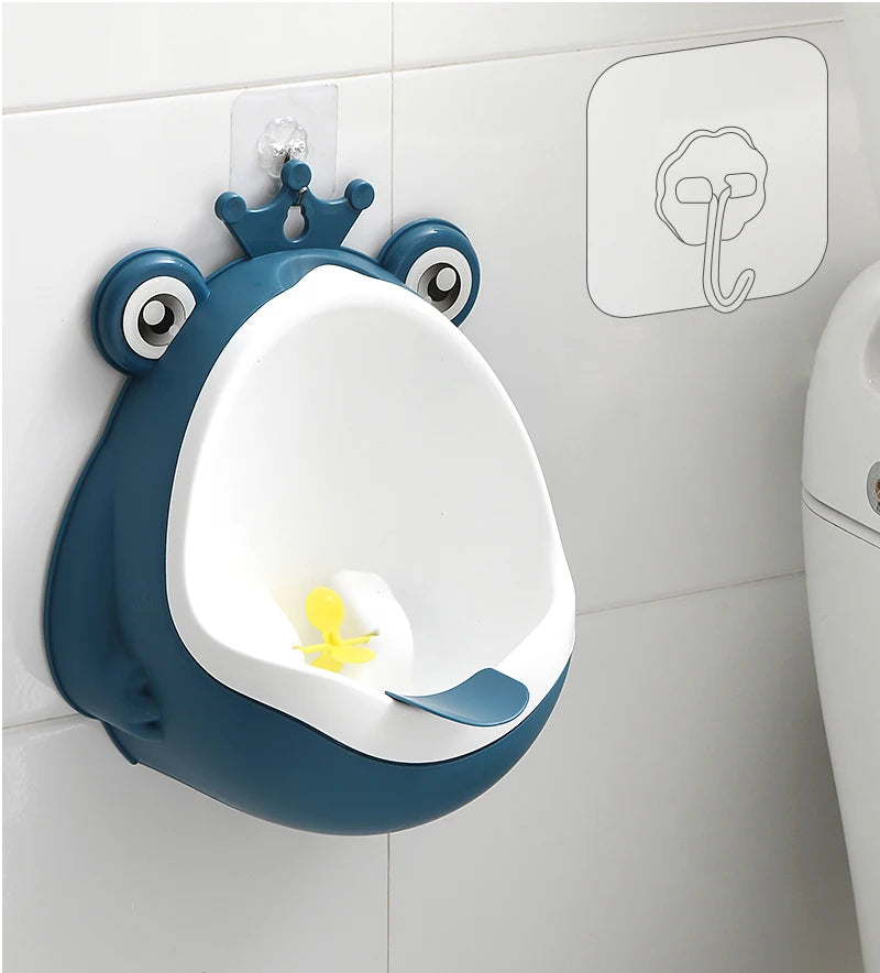 Pot urinoir mural grenouille – Apprentissage propreté (1-6 ans)