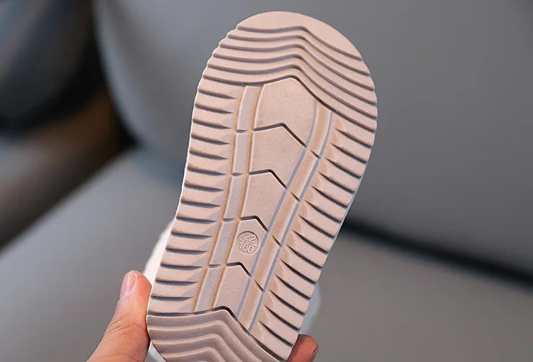 Bottes de neige enfant – Fourrure chaude, impérméable (hiver)