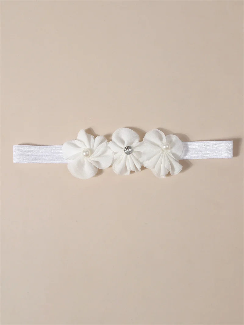 Bandeau dentelle fille – Accessoire photo & fête d'anniversaire