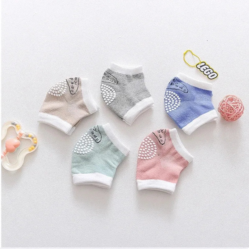 Genouillères & jambières bébé en coton doux (0-6 ans)