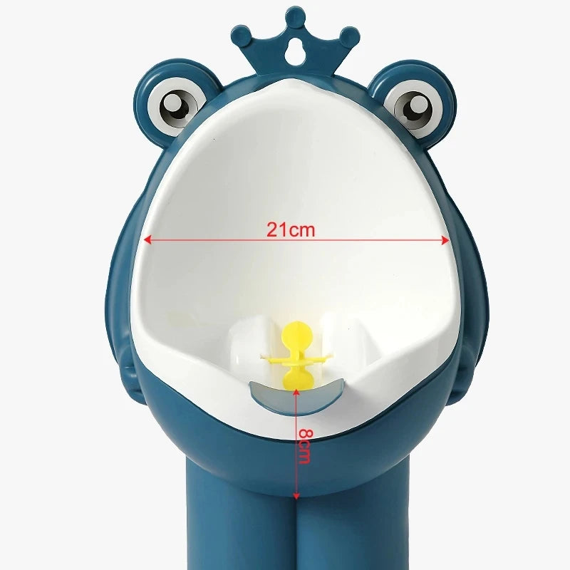 Pot urinoir mural grenouille – Apprentissage propreté (1-6 ans)