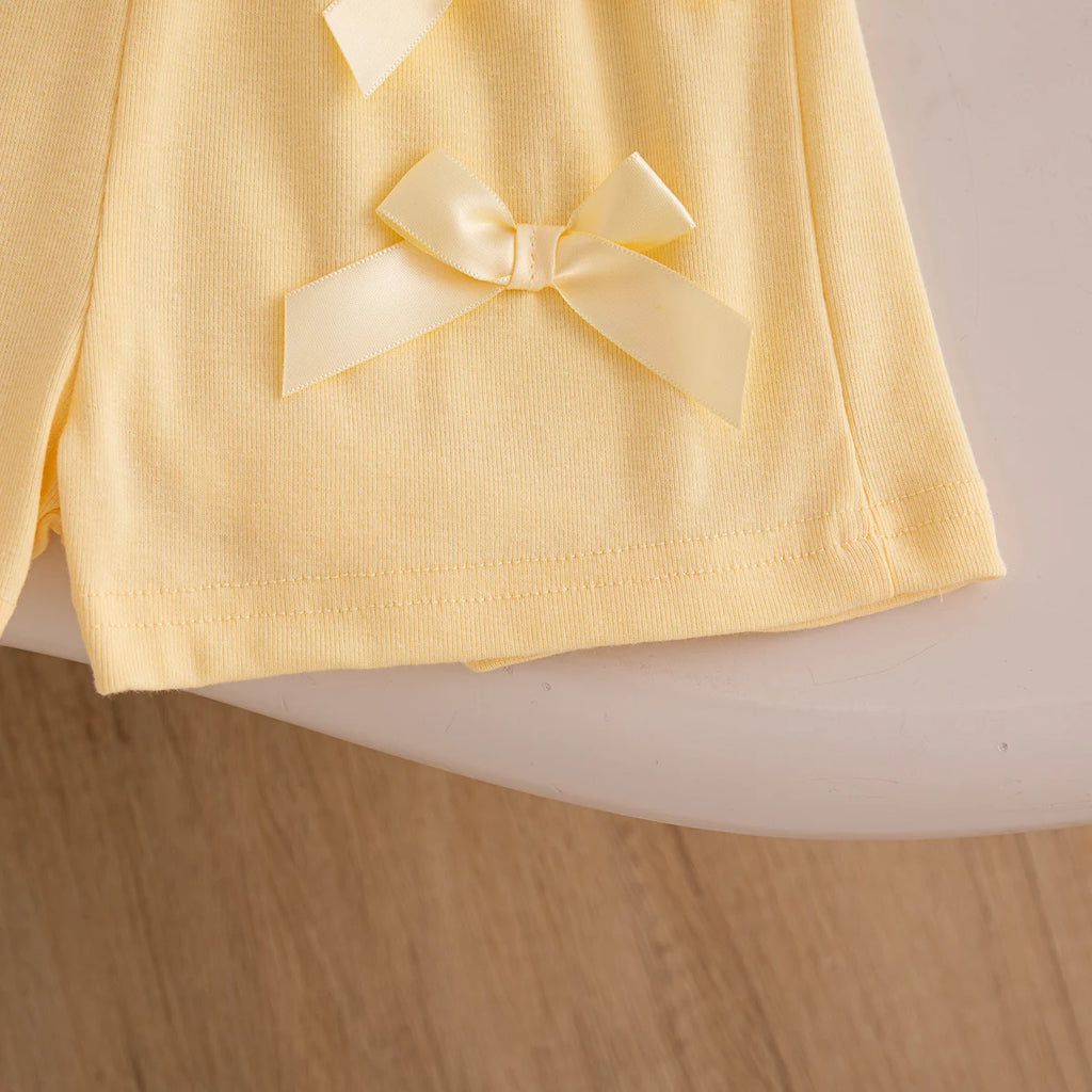 Tenue d'été bébé fille – Ensemble 2 pièces (6 mois – 3 ans)