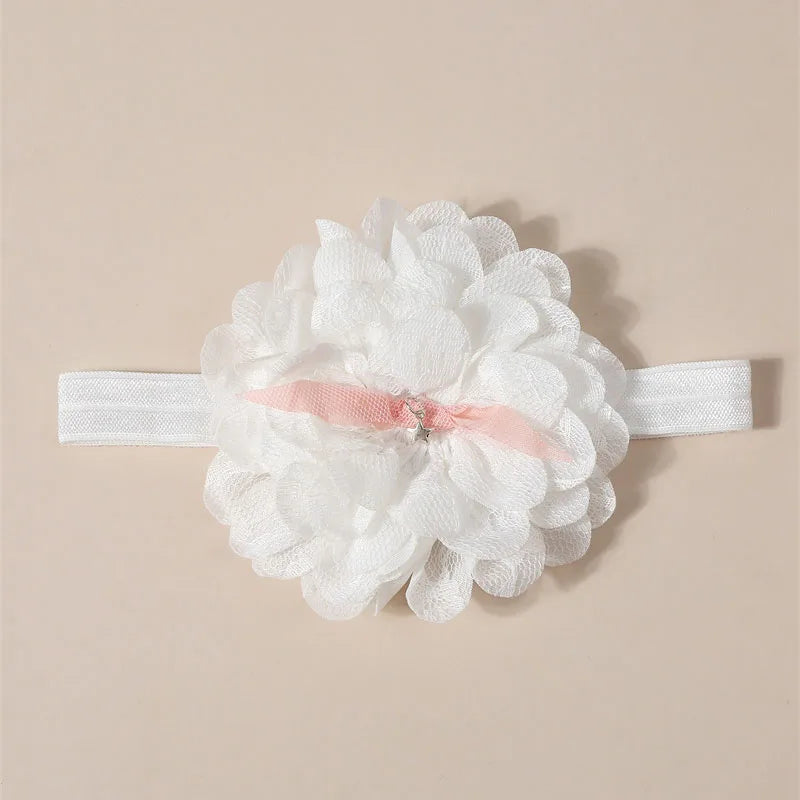 Bandeau dentelle fille – Accessoire photo & fête d'anniversaire