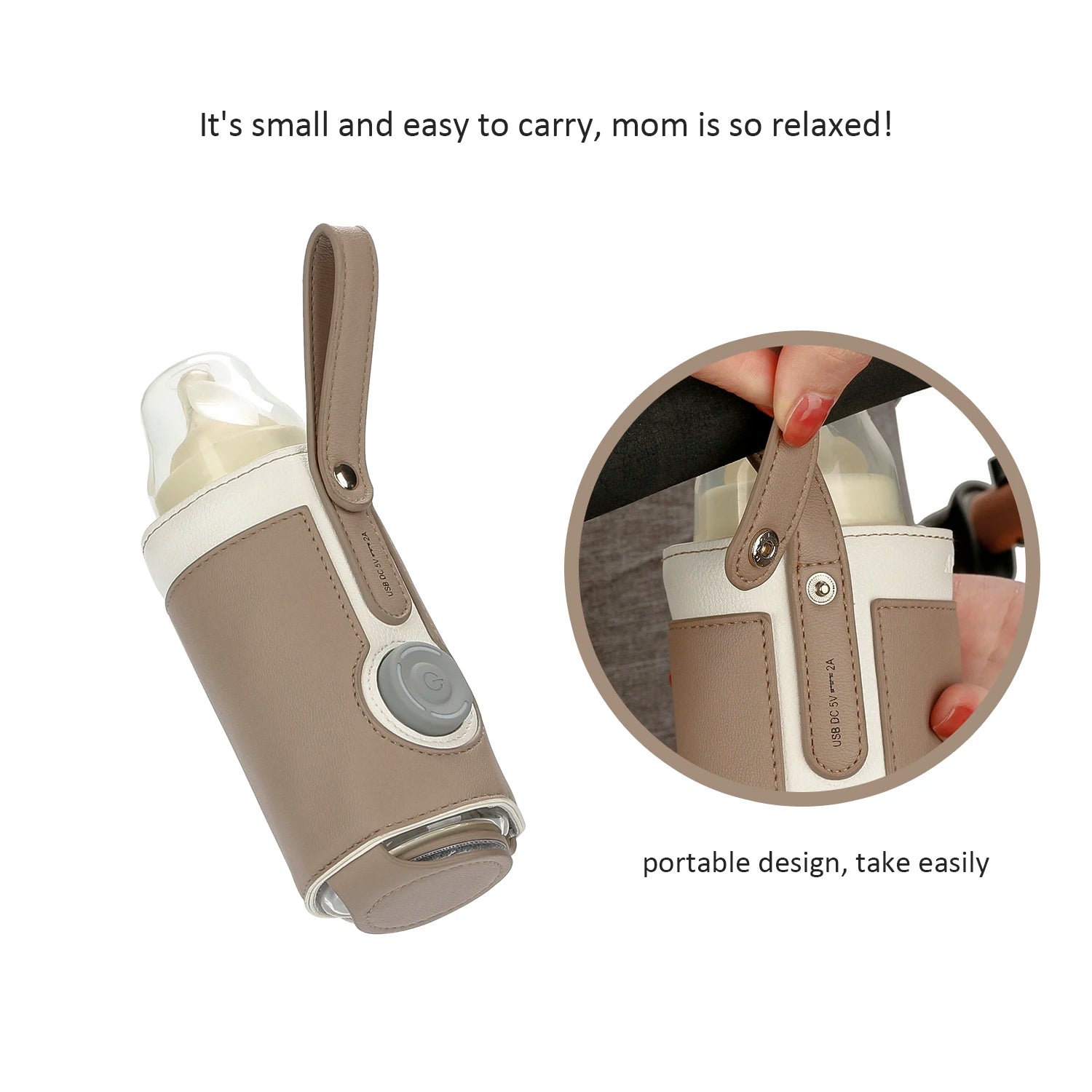 Chauffe-biberon de voyage USB – 3 températures