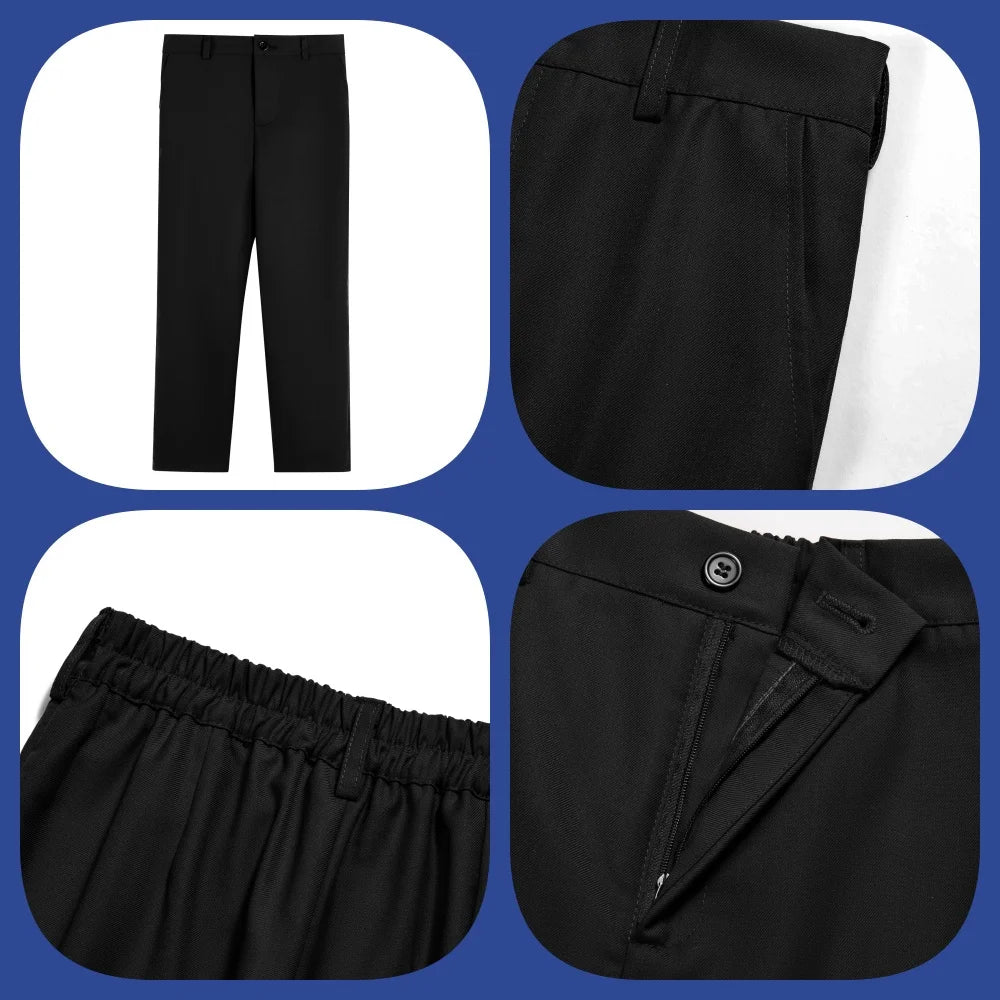 Costume garçon mariage 4 pièces – Blazer, gilet & pantalon avec nœud papillon