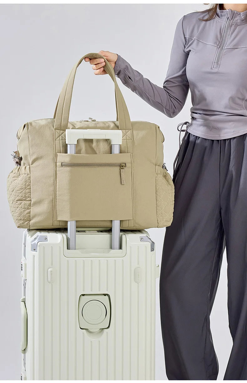 Sac maman personnalisé – Fourre-tout grande capacité avec prénom