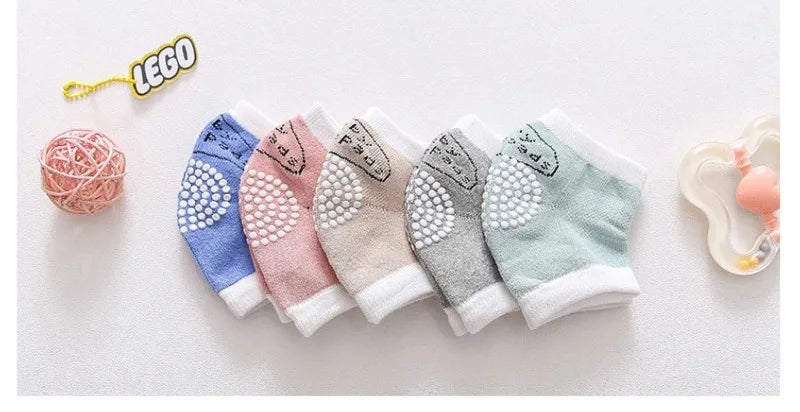 Genouillères & jambières bébé en coton doux (0-6 ans)