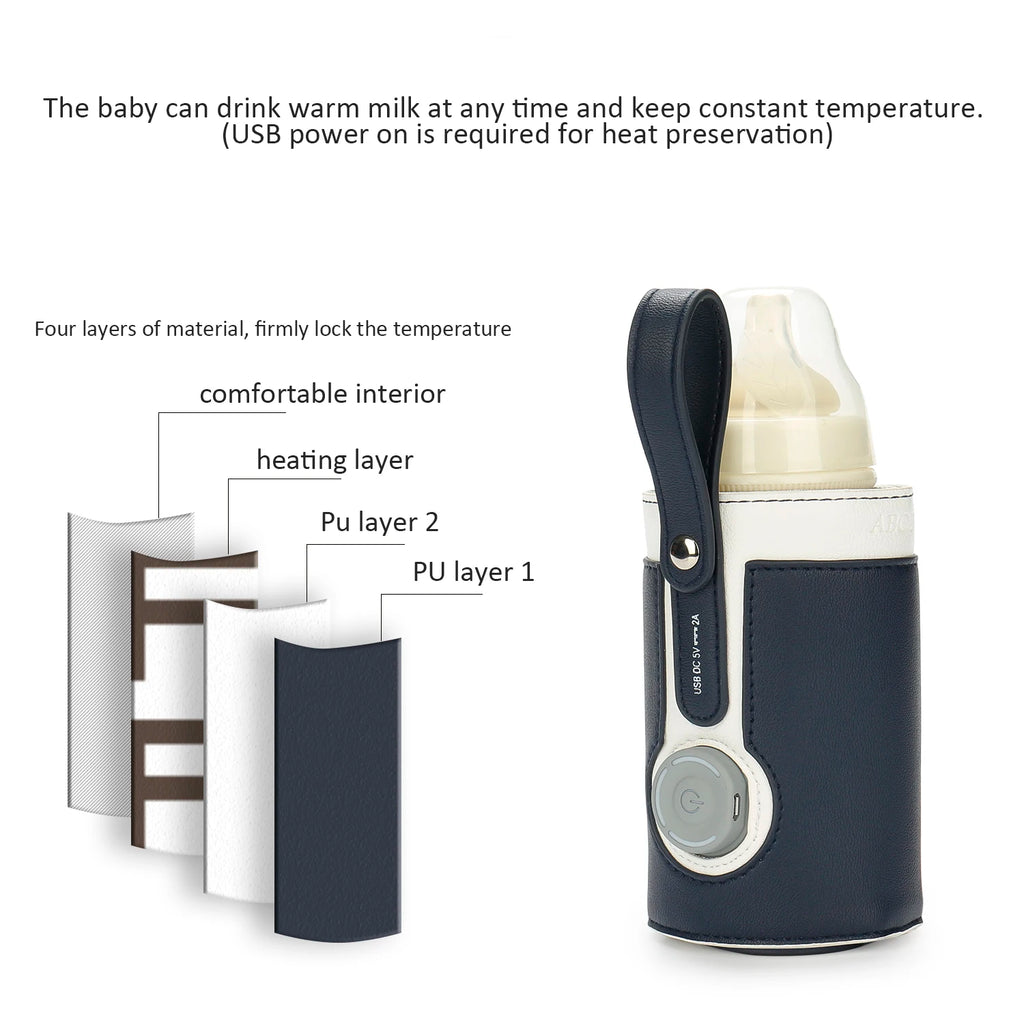 Chauffe-biberon de voyage USB – 3 températures