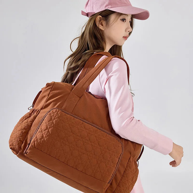 Sac maman personnalisé – Fourre-tout grande capacité avec prénom