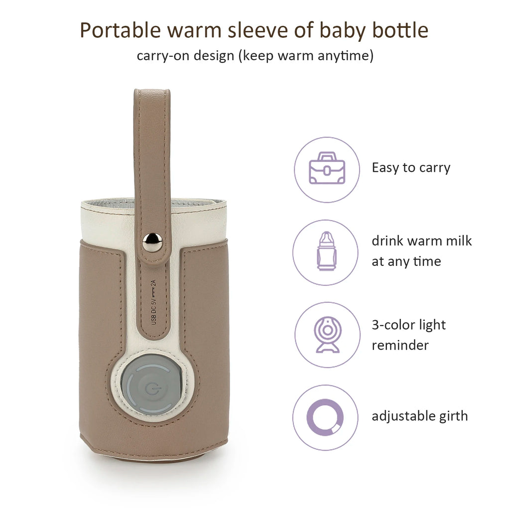 Chauffe-biberon de voyage USB – 3 températures