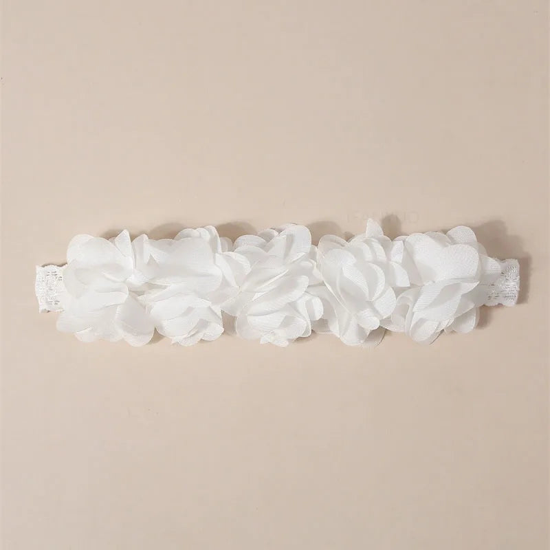Bandeau dentelle fille – Accessoire photo & fête d'anniversaire