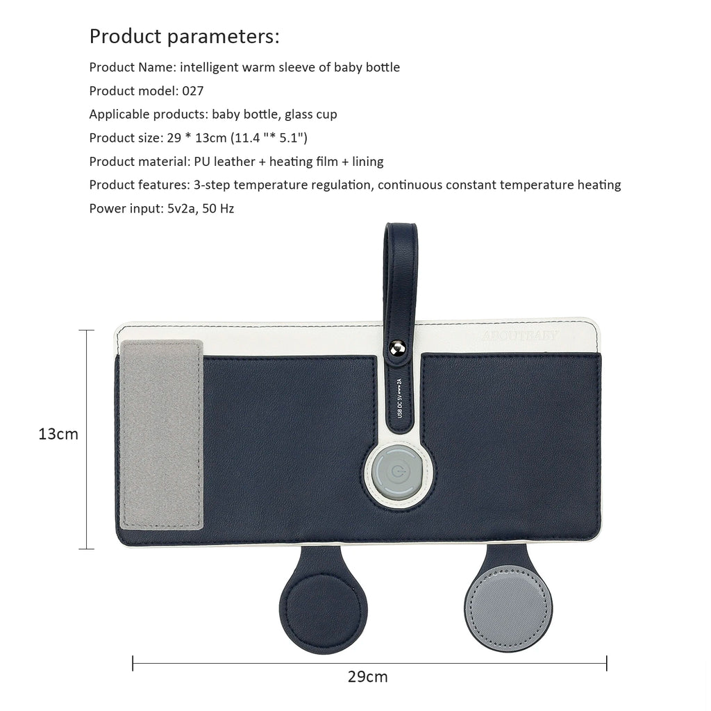 Chauffe-biberon de voyage USB – 3 températures