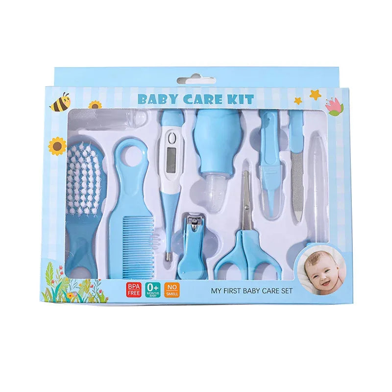 Trousse de soin bébé 10 en 1 – Rose ou Bleu