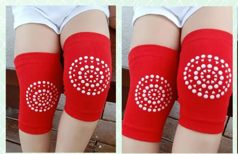 Genouillères & jambières bébé en coton doux (0-6 ans)