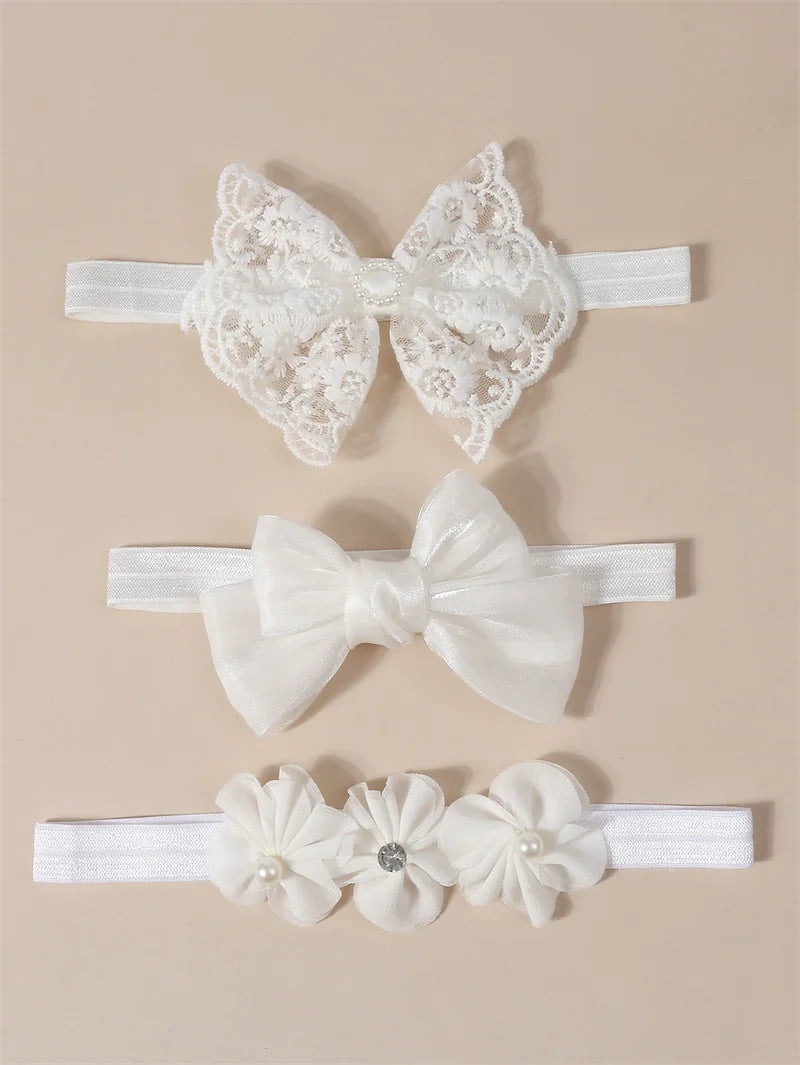Bandeau dentelle fille – Accessoire photo & fête d'anniversaire