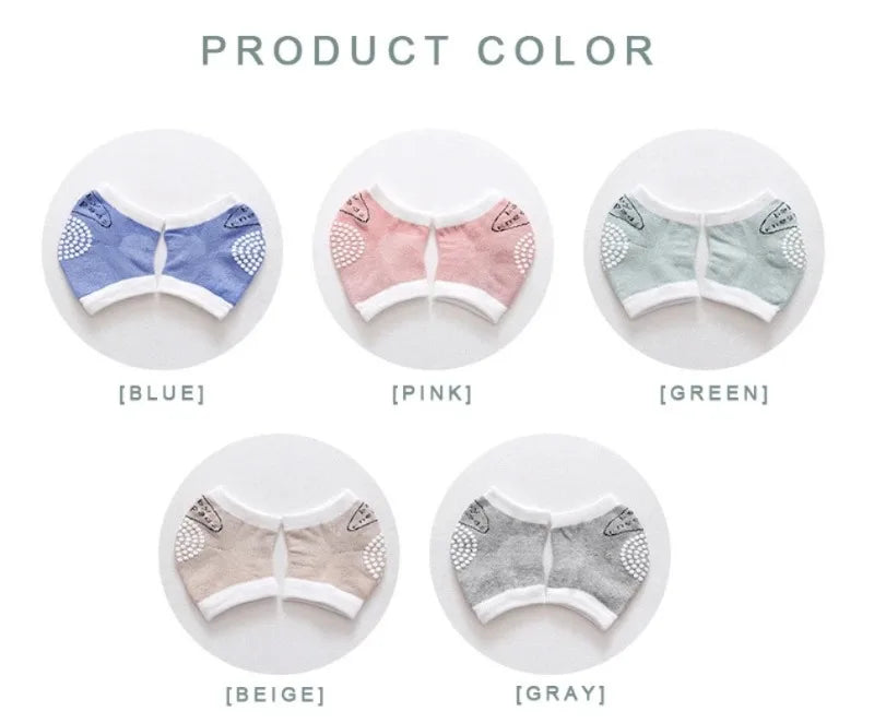 Genouillères & jambières bébé en coton doux (0-6 ans)