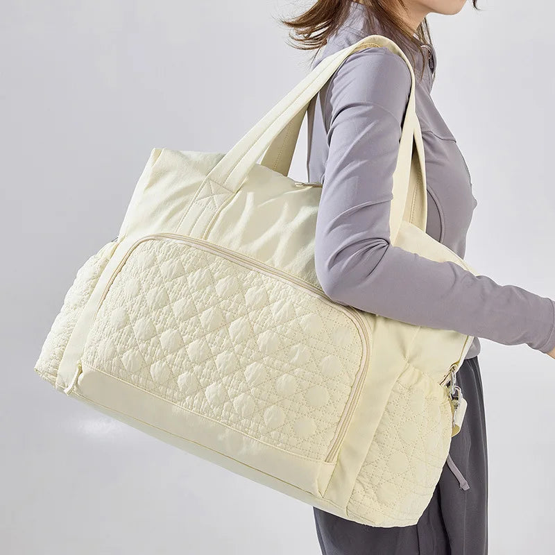 Sac maman personnalisé – Fourre-tout grande capacité avec prénom