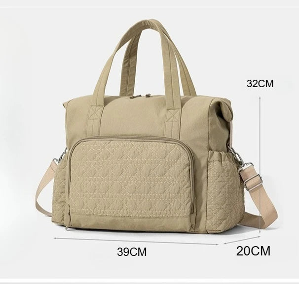 Sac maman personnalisé – Fourre-tout grande capacité avec prénom