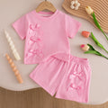 Tenue d'été bébé fille – Ensemble 2 pièces (6 mois – 3 ans)