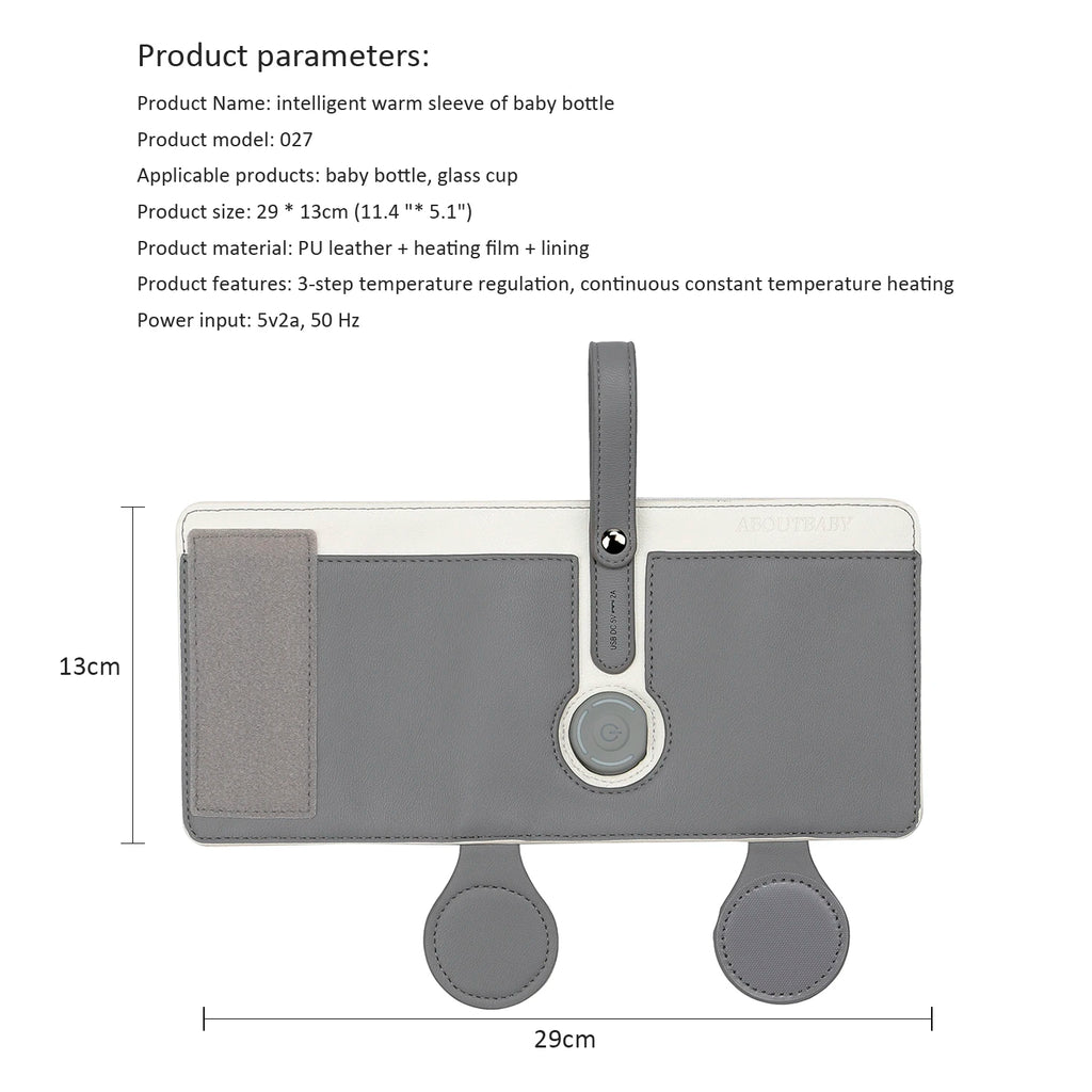 Chauffe-biberon de voyage USB – 3 températures