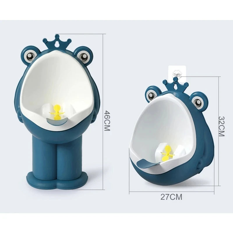 Pot urinoir mural grenouille – Apprentissage propreté (1-6 ans)