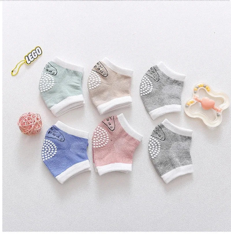 Genouillères & jambières bébé en coton doux (0-6 ans)