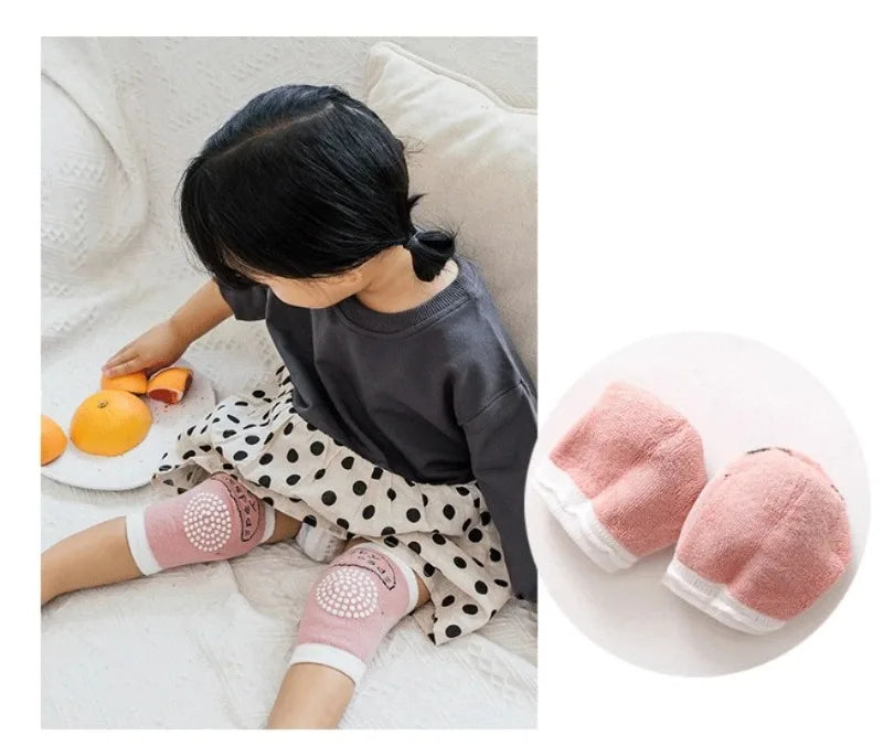 Genouillères & jambières bébé en coton doux (0-6 ans)