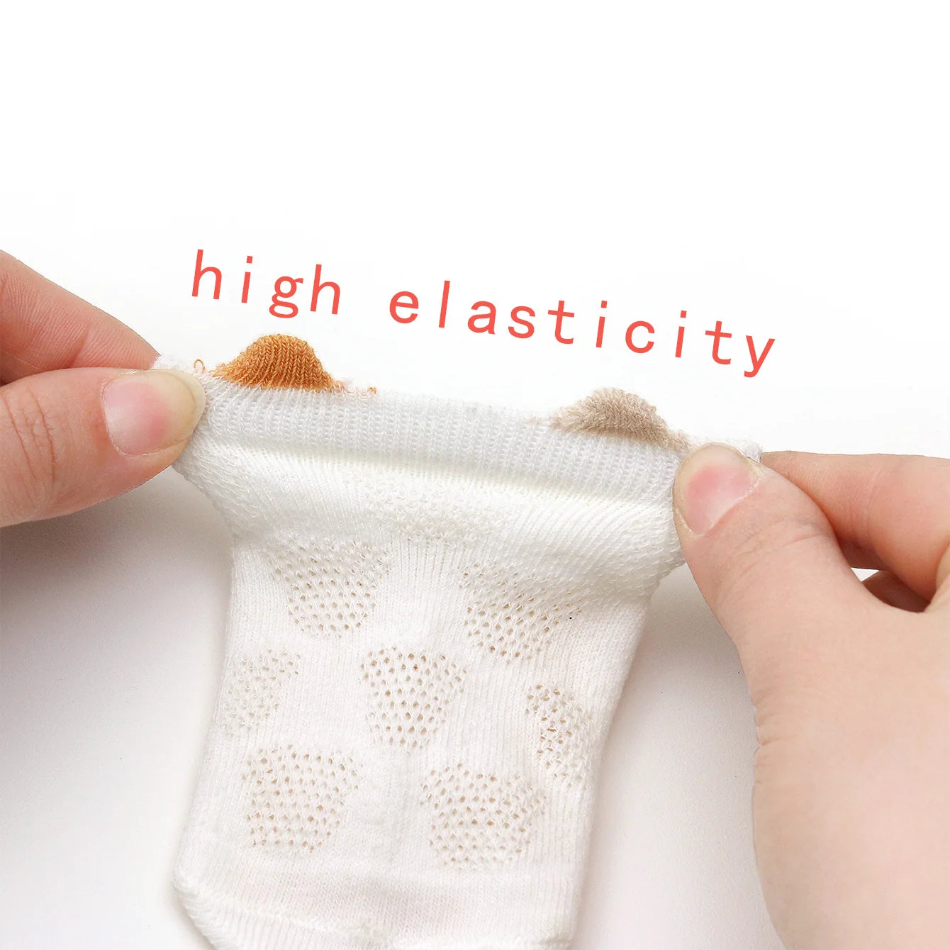 Chaussettes antidérapantes bébé – Lot de 4 paires (0-6 ans)