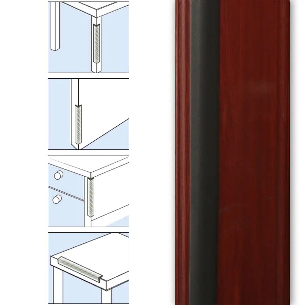 Protection bords de table en mousse 2M – Sécurité enfant