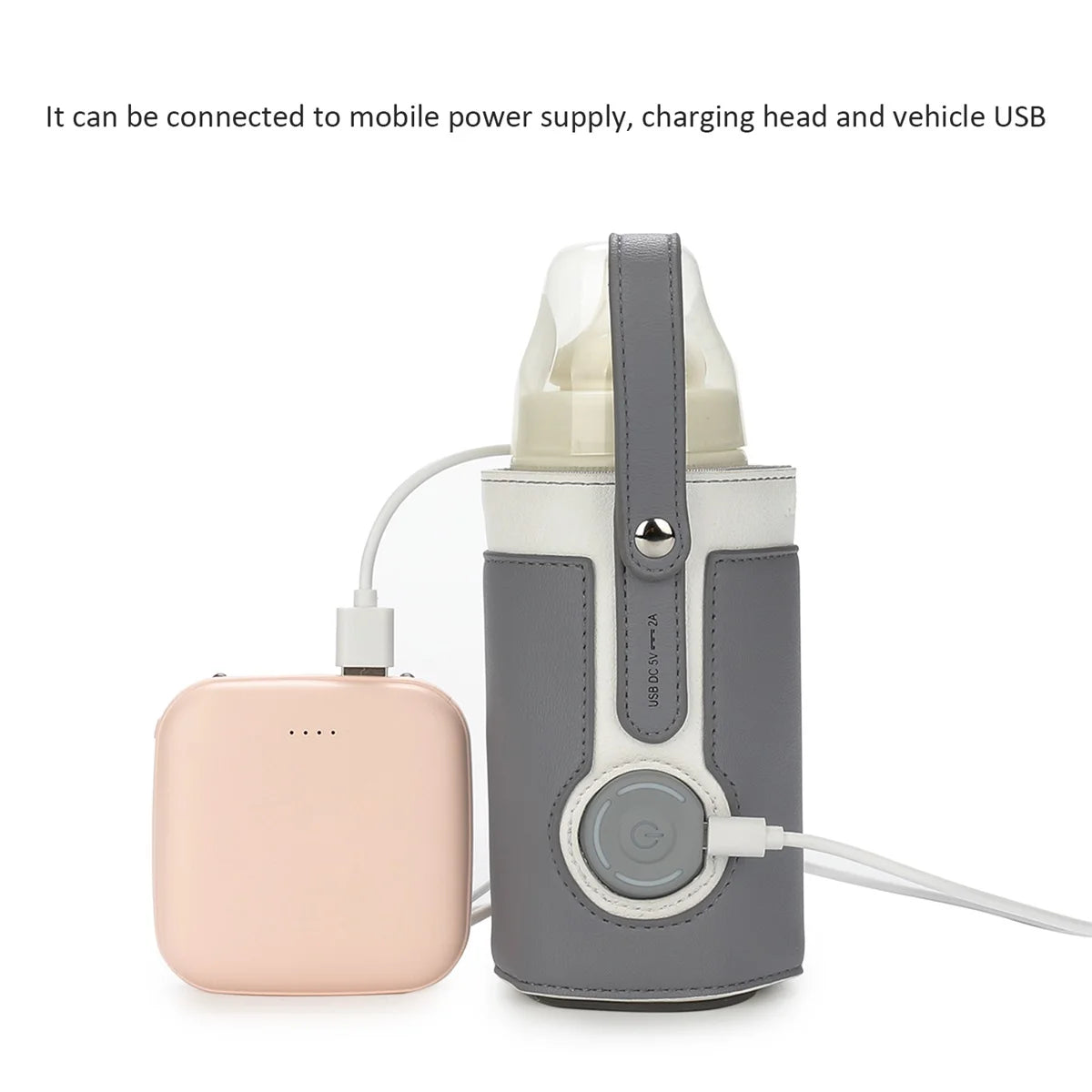 Chauffe-biberon de voyage USB – 3 températures