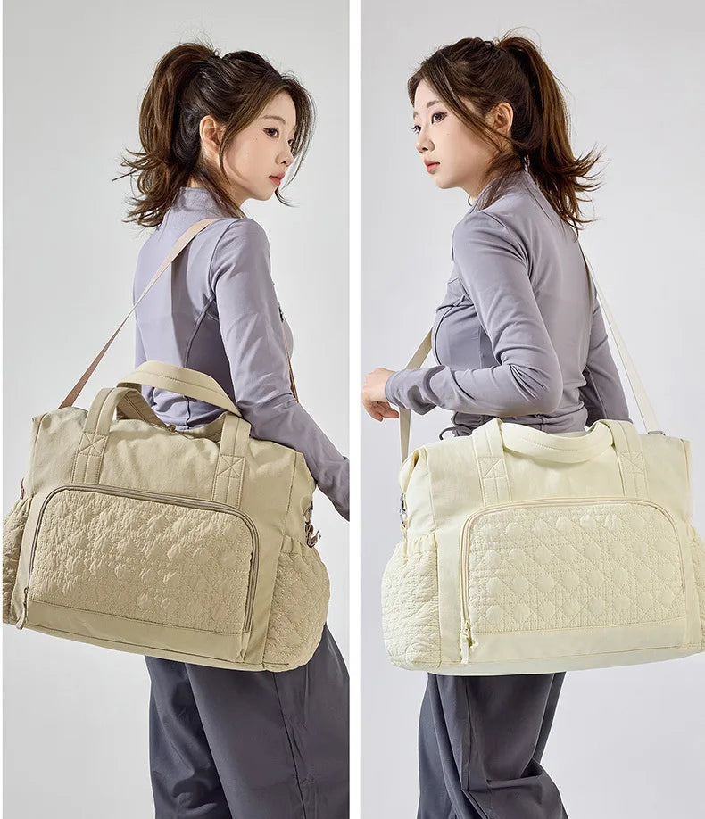 Sac maman personnalisé – Fourre-tout grande capacité avec prénom
