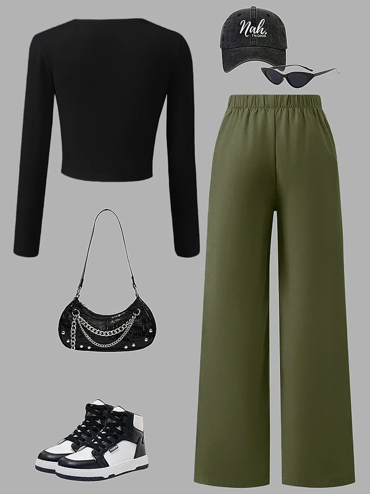 Tenue assortie maman & fille – Ensemble 2 pièces coordonné